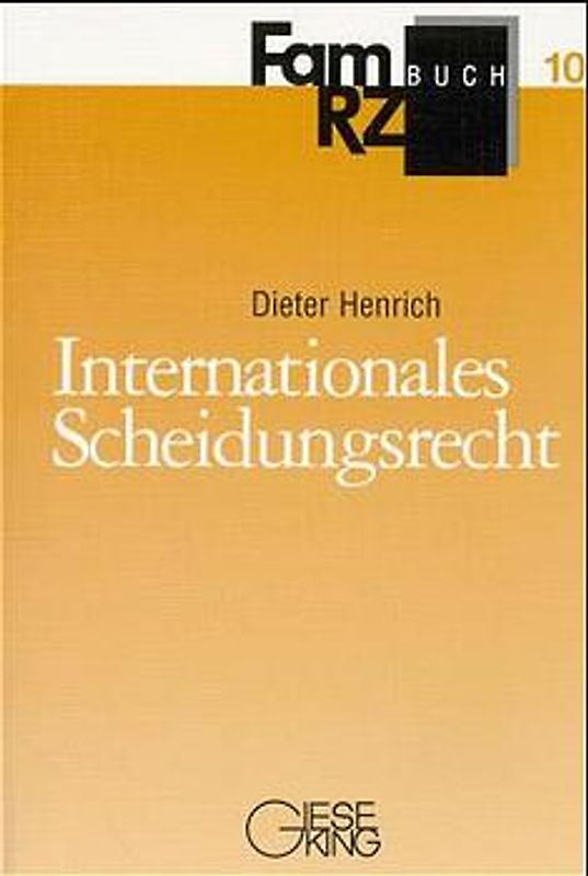 Internationales Scheidungsrecht