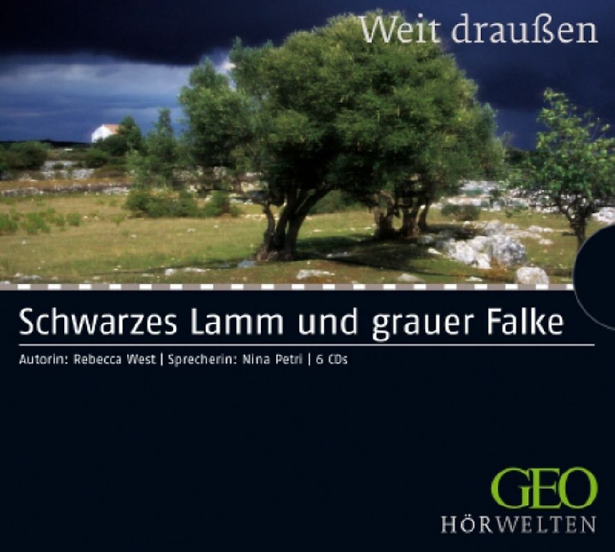 Schwarzes Lamm und grauer Falke