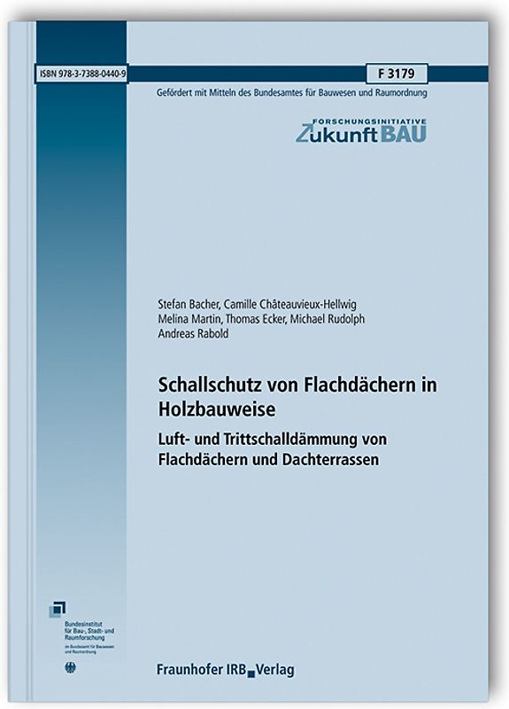 Schallschutz von Flachdächern in Holzbauweise.