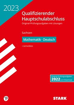 STARK Qualifizierender Hauptschulabschluss 2023 - Mathematik, Deutsch - Sachsen
