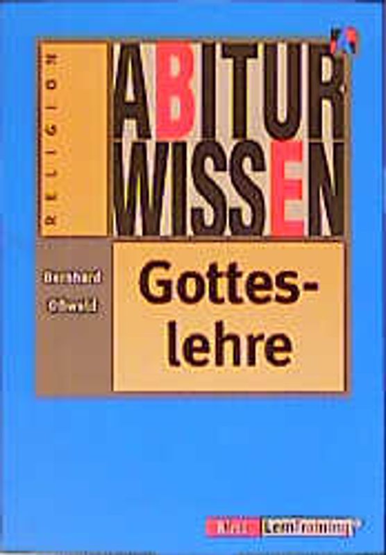 Abiturwissen Gotteslehre