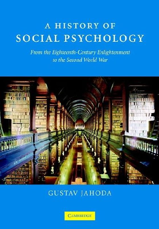 A History of Social Psychology