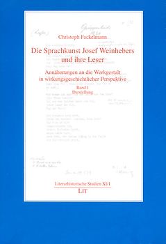 Die Sprachkunst Josef Weinhebers und ihre Leser