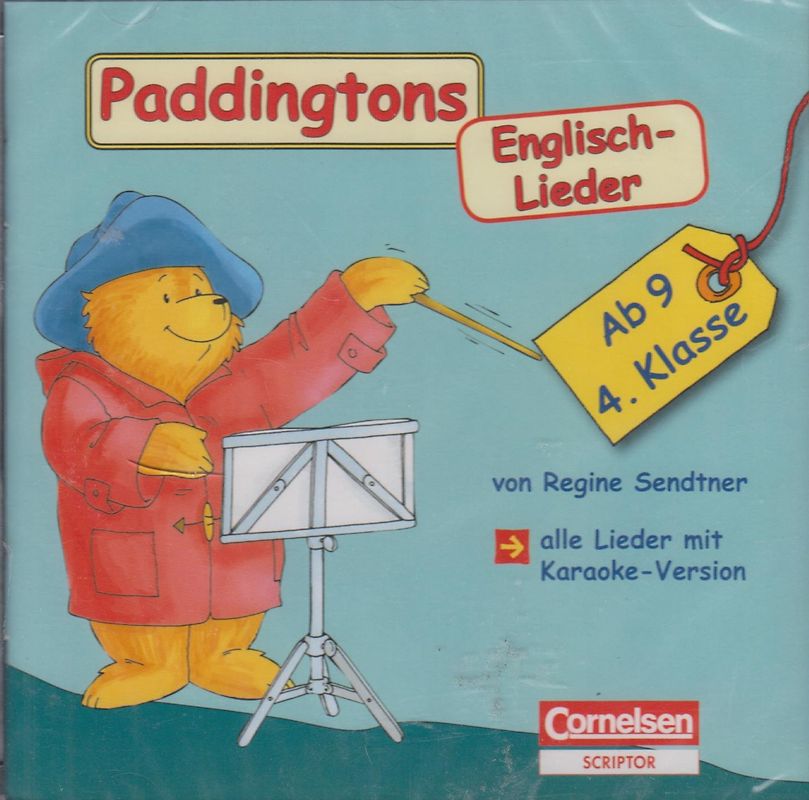 Englisch lernen mit Paddington / 4. Schuljahr, ab 9 Jahre - Paddingtons Englisch-Lieder