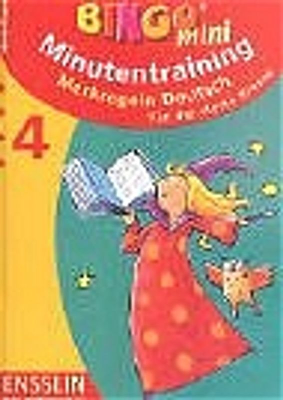 Minutentraining-Merkregeln Deutsch für die 4. Klasse