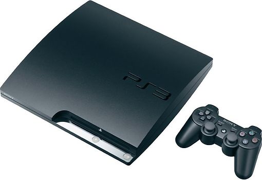 Sony PlayStation 3 slim 120 GB negro [mando inalámbrico incluído]