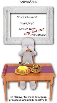 Fisch schwimmt, Vogel fliegt, Mensch sitzt und isst