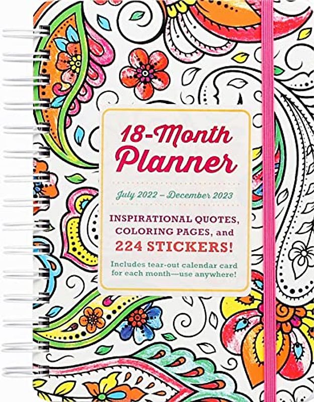 2023 Coloring Planner