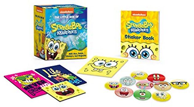 The Little Box of SpongeBob SquarePants: With Pins, Patch, Stickers, and Magnets! (RP Minis)