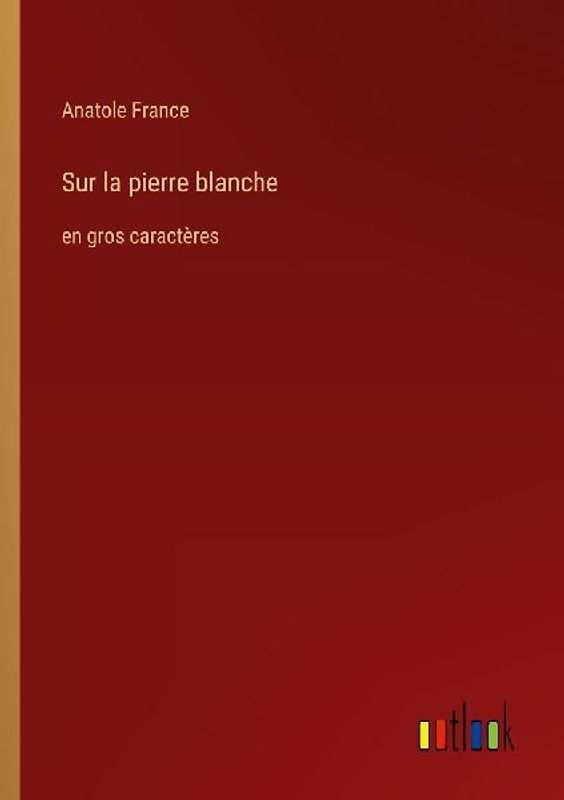 Sur la pierre blanche