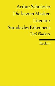 Die letzten Masken. Literatur. Stunde des Erkennens