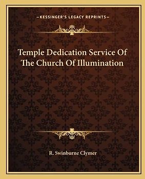 Temple Dedication Service of the Church of Illumination