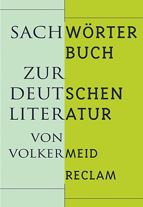 Sachwörterbuch zur deutschen Literatur