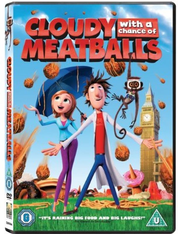 Cloudy with a Chance of Meatballs [UK Import] DVD