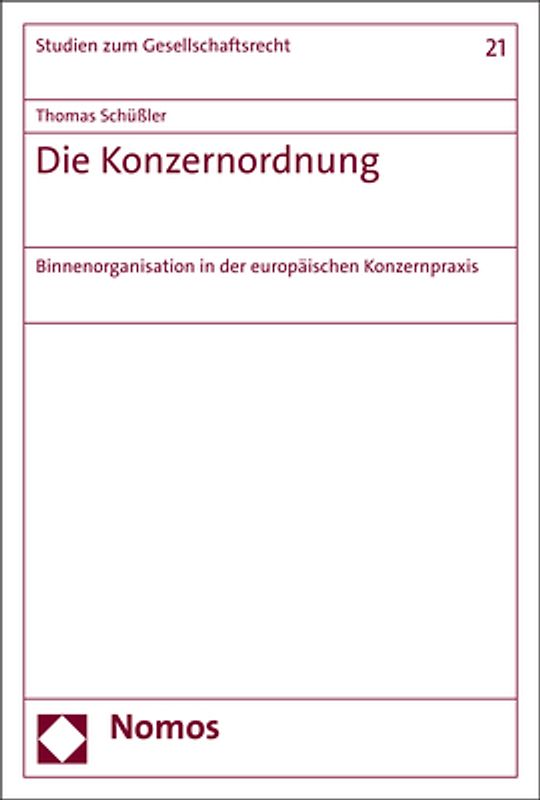 Die Konzernordnung
