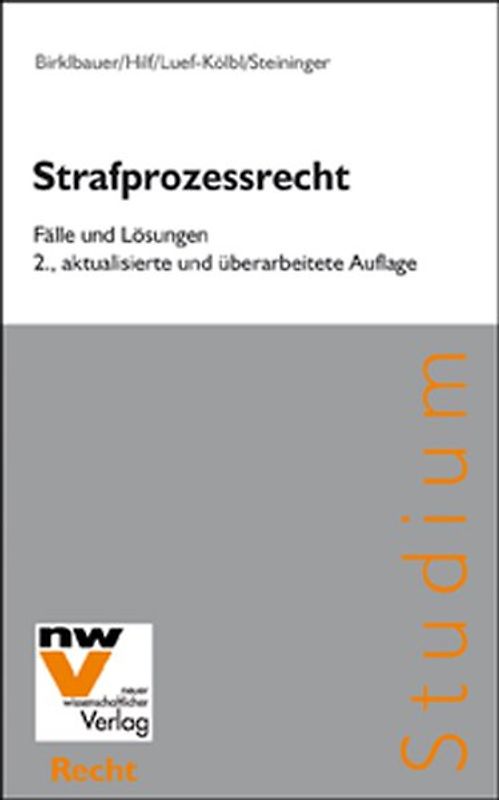 Strafprozessrecht