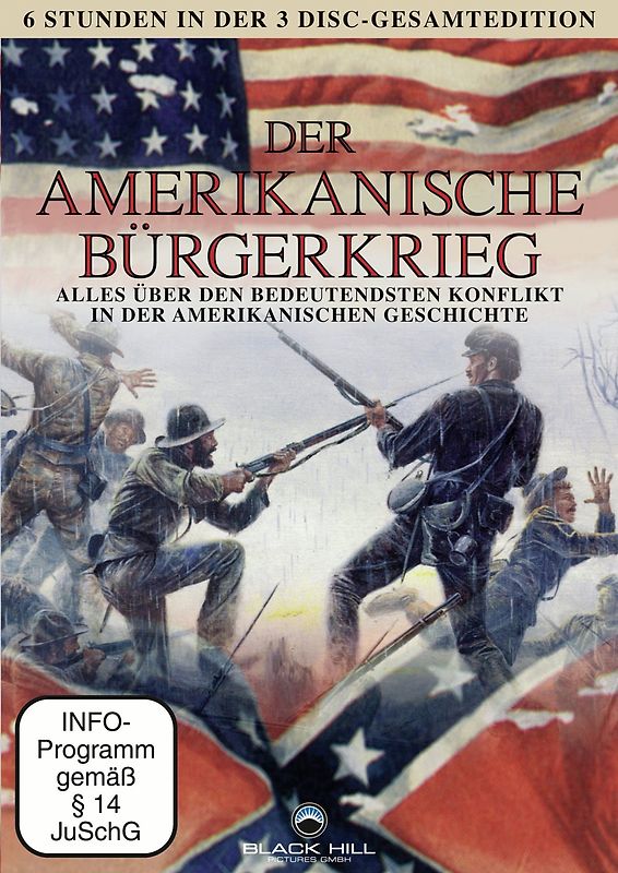 Der amerikanische Bürgerkrieg 3DVD Box DVD