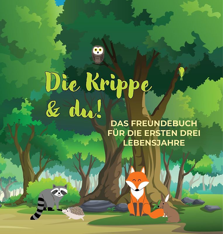 Das Erinnerungsalbum für die Zeit in der Krippe (Hardcover)