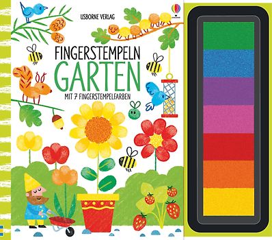Fingerstempeln: Garten