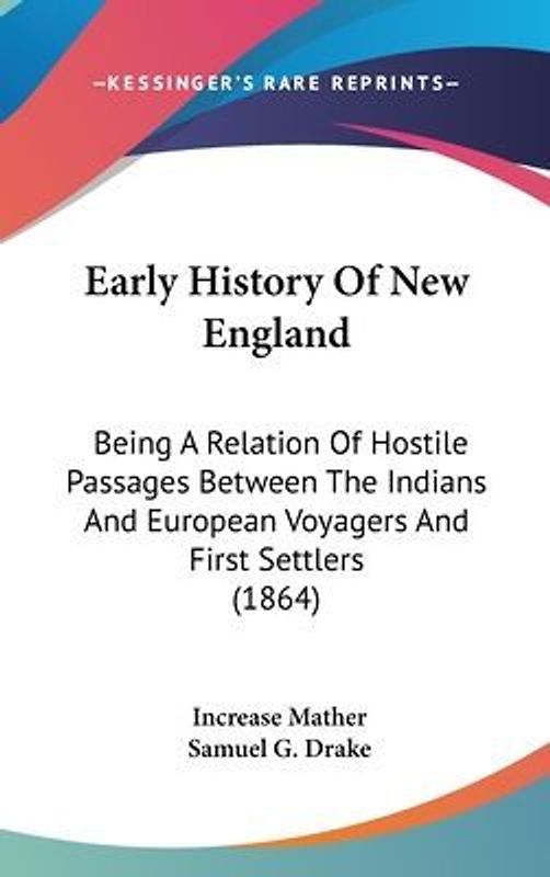 Early History Of New England