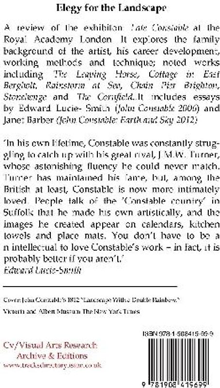 Elecy For The Landscape