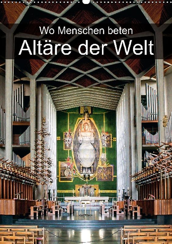Wo Menschen beten: Altäre der Welt (Posterbuch DIN A4 hoch)