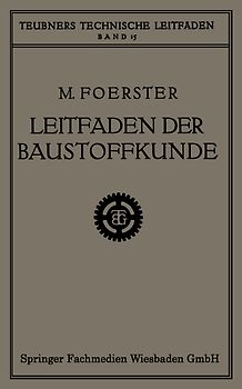 Leitfaden der Baustoffkunde