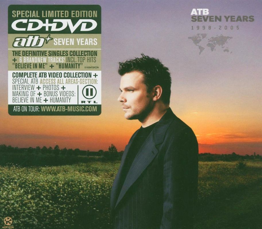 Atb - Seven Years-Limited Edition (CD + DVD)