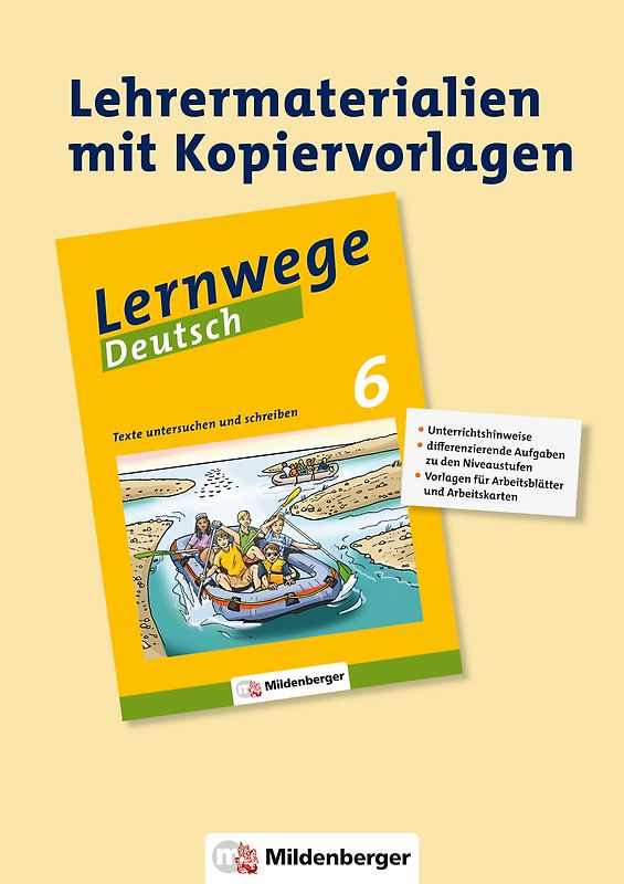 Lehrerservice zu „Texte untersuchen und schreiben 6“
