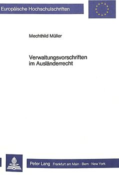 Verwaltungsvorschriften im Ausländerrecht