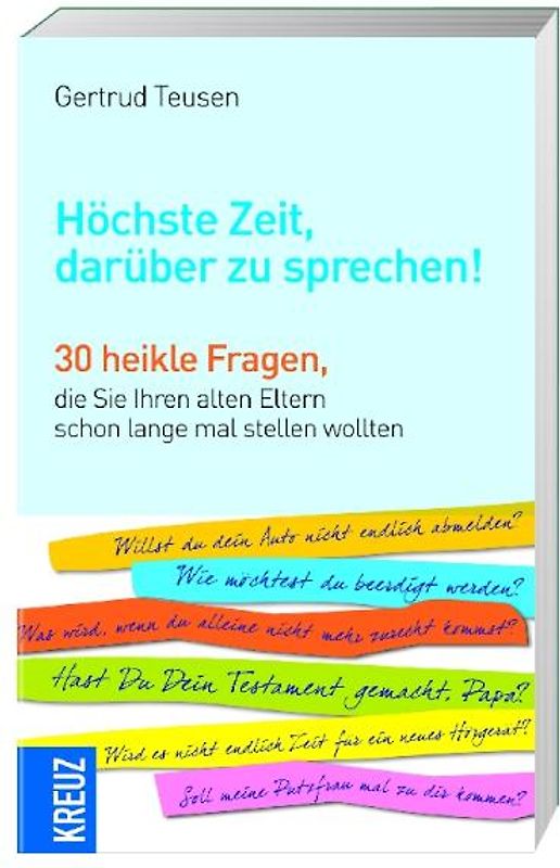 Höchste Zeit, darüber zu sprechen!