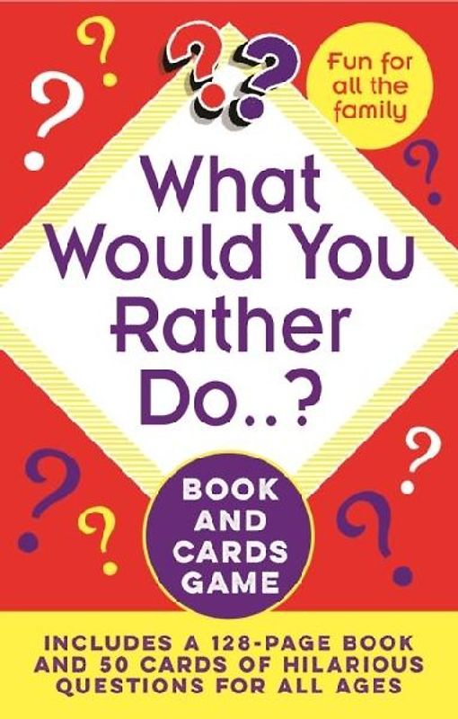 What Would You Rather Do..? Book and Cards Game