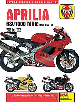 Aprilia RSV 1000 Mille (98 -03): 98-03 (Haynes Service & Repair Manual)