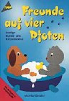 Freunde auf vier Pfoten. Lustige Hunde- und Katzen-Fensterbilder