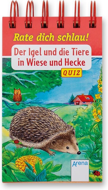 Der Igel und die Tiere in Wiese und Hecke