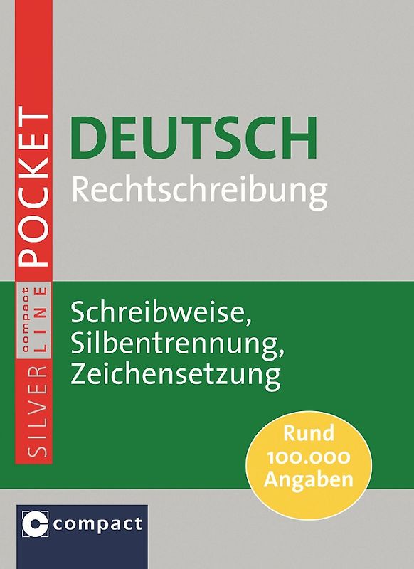 Compact Pocket-Wörterbuch Deutsch Rechtschreibung
