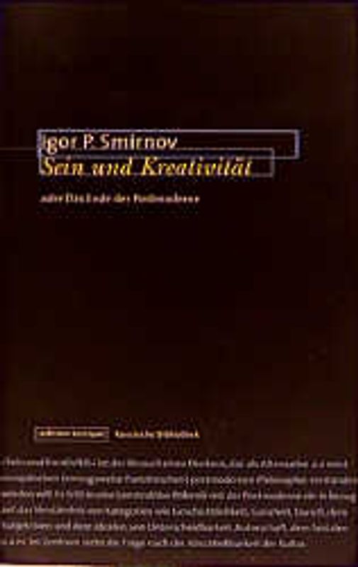Sein und Kreativität