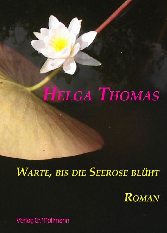 Warte, bis die Seerose blüht