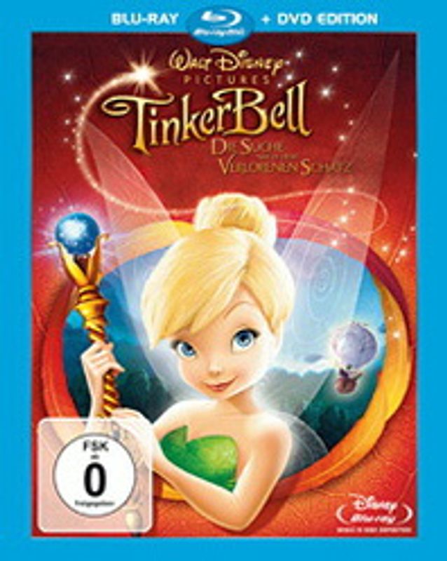 TinkerBell - Die Suche nach dem verlorenen Schatz (BluRay+DVD) Blu-ray Disc