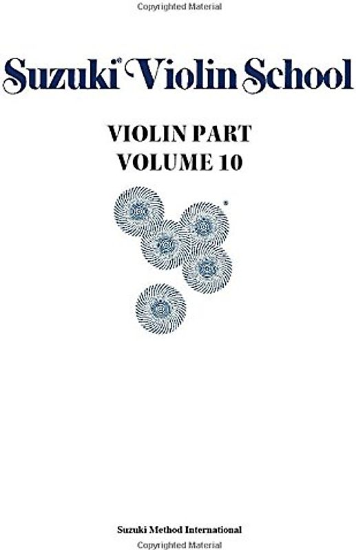 Suzuki Violin School Violin Part, Volume 10