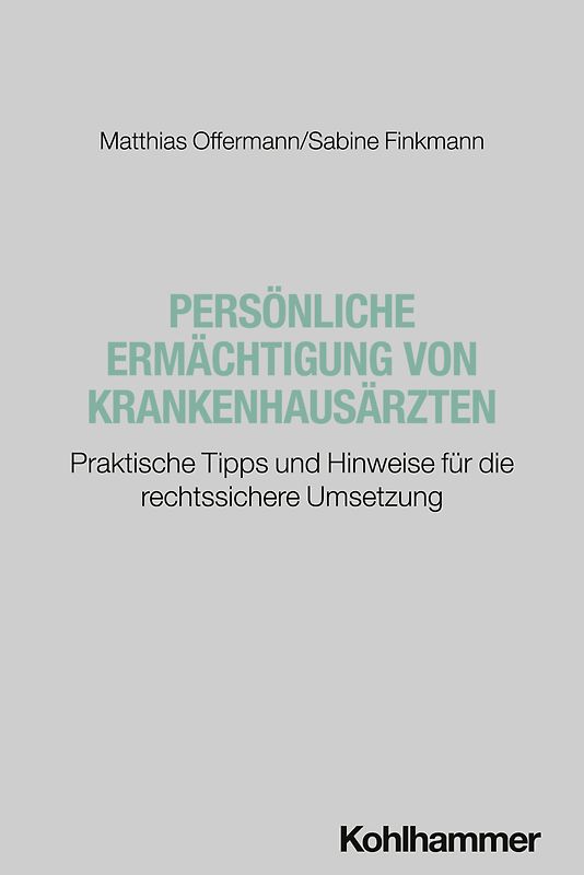Persönliche Ermächtigung von Krankenhausärzten