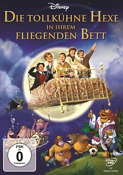 Die tollkühne Hexe in ihrem fliegenden Bett DVD