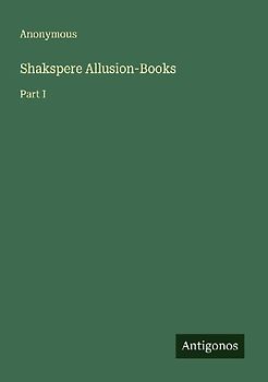 Shakspere Allusion-Books