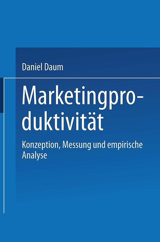Marketingproduktivität