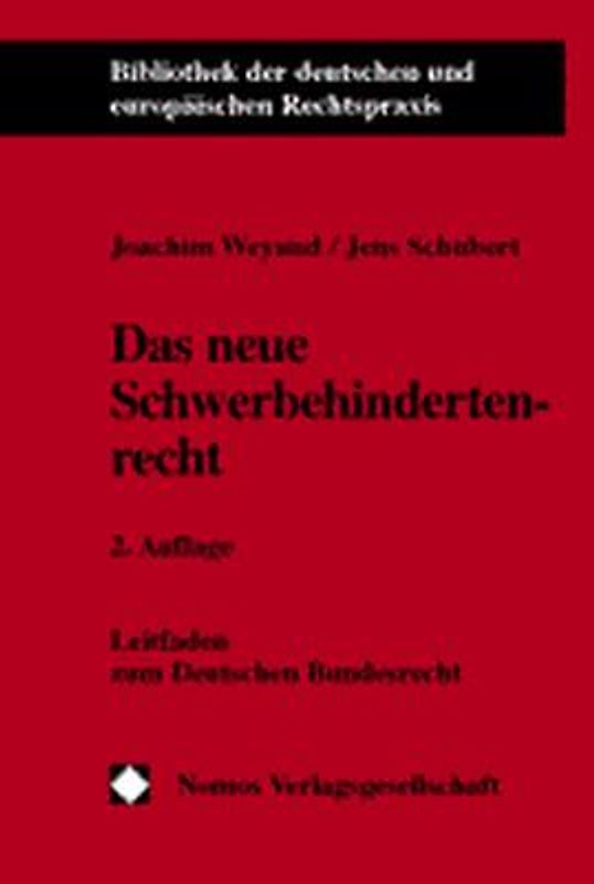 Das neue Schwerbehindertenrecht