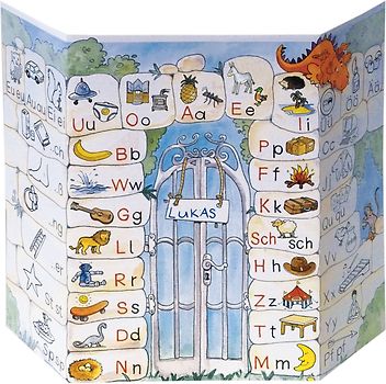 Anton und Zora / 10er-Set Buchstabentabelle Druckschrift