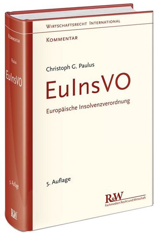 EuInsVO - Europäische Insolvenzverordnung
