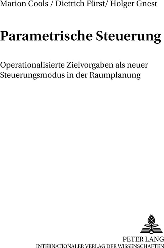 Parametrische Steuerung