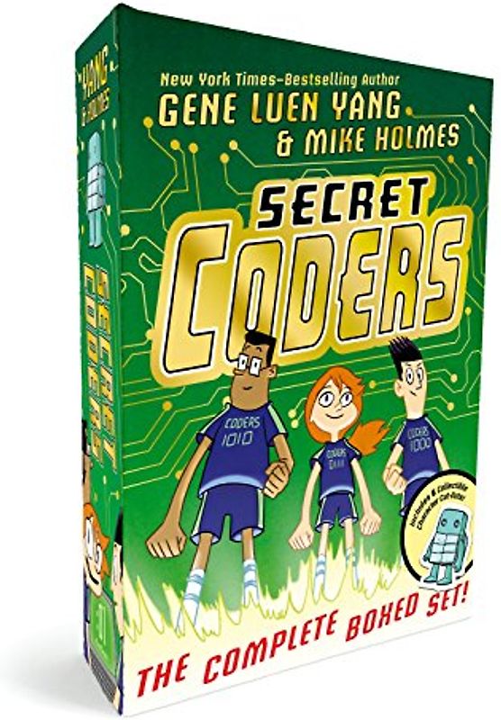 Secret Coders: The Complete Boxed Set: Secret Coders / Paths & Portals / Secrets & Sequences / Robots & Repeats / Potions & Parameters / Monsters & Modules (Secret Coders, 1-6)