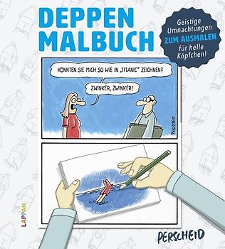 Deppen-Malbuch